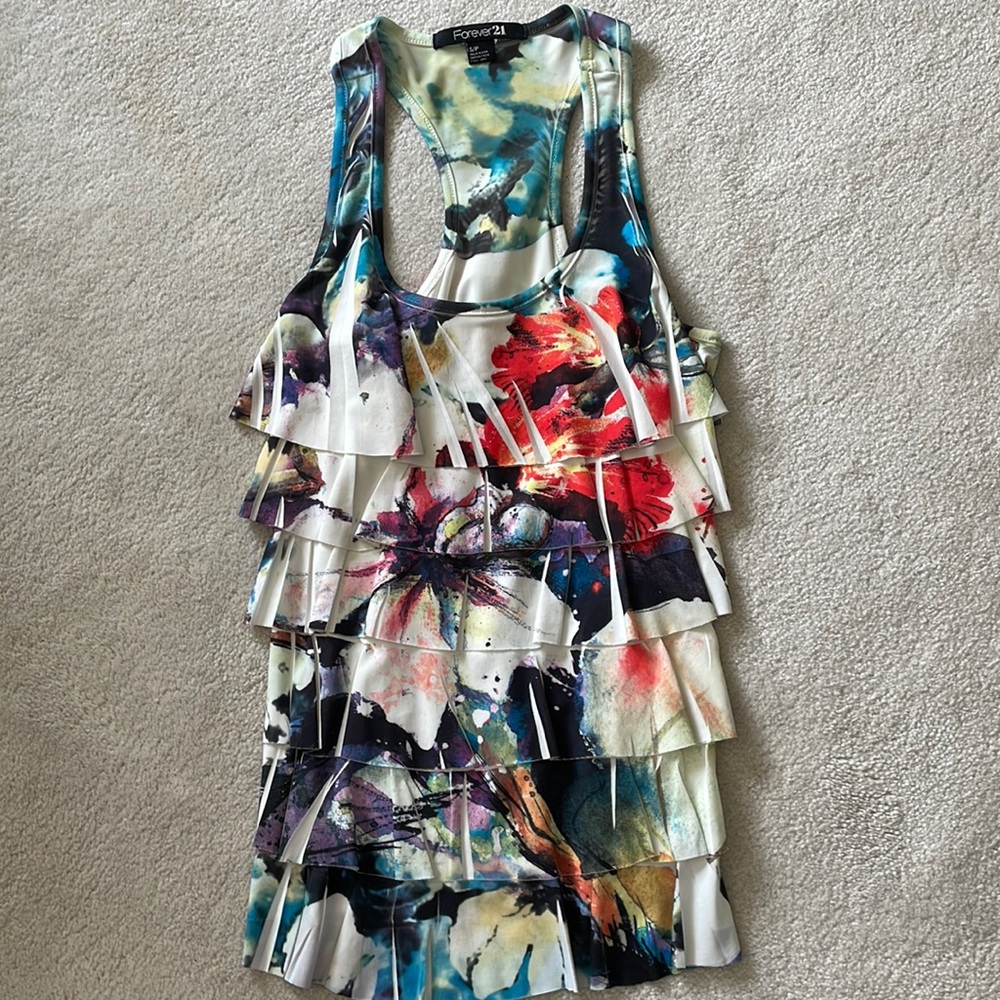 Multi color Floral top